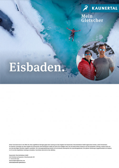 17 MAI 2025  // Eisbaden am Kaunertaler Gletscher