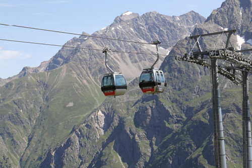 Berg- und Talfahrt Rifflseebahn