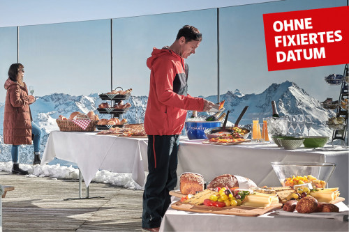 Tirols höchstes Frühstück am DACH TIROLS